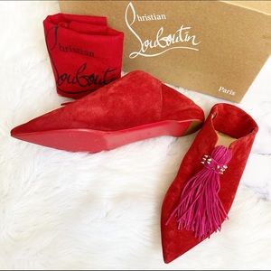 Christian Louboutin Suede Joke Shoes